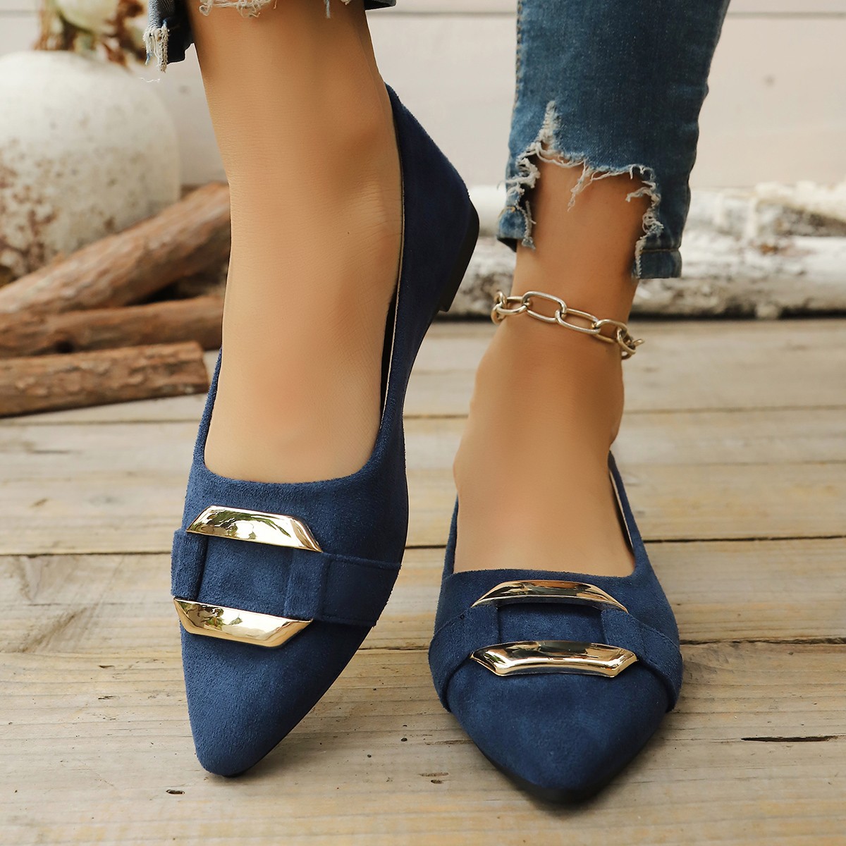 Women Shoes Elegant - Spring and Autumn Elegant Pointed Sexy