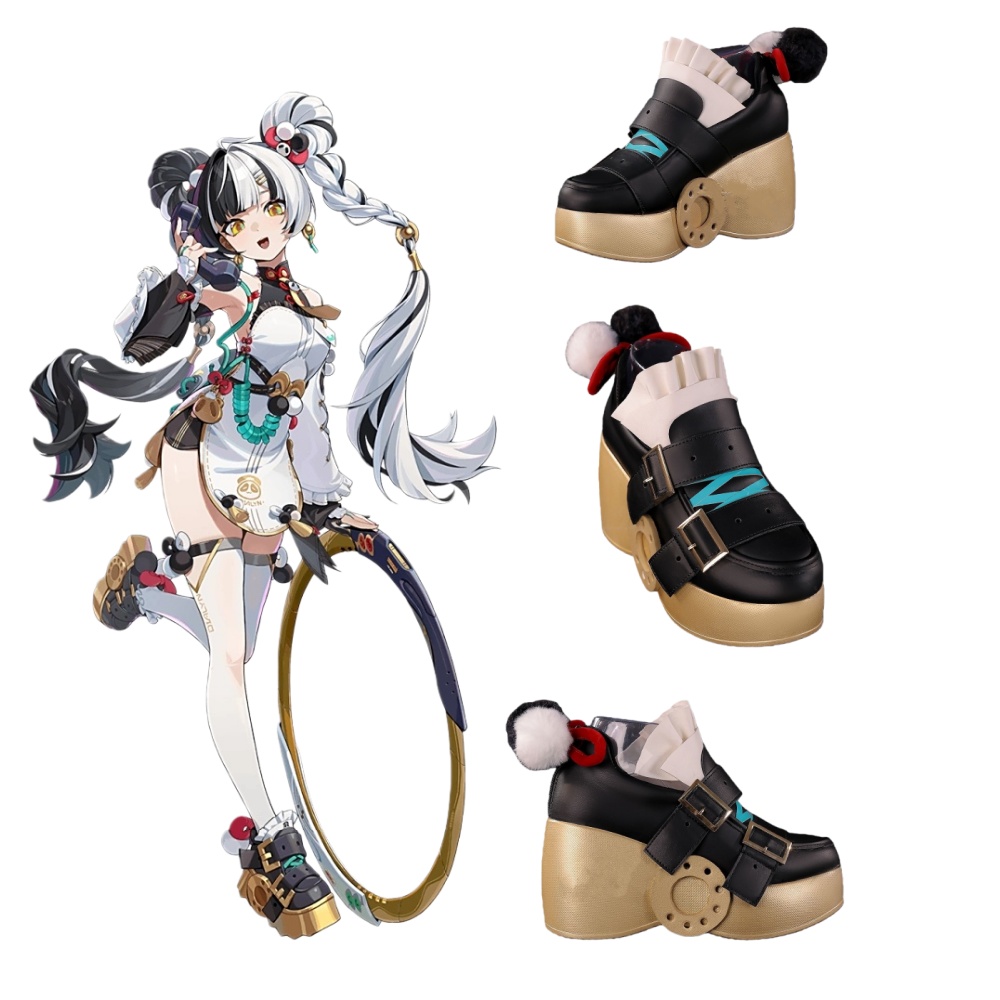 Women'S Shoes Zone - Zenless Zone Zero Dialyn Cosplay Game