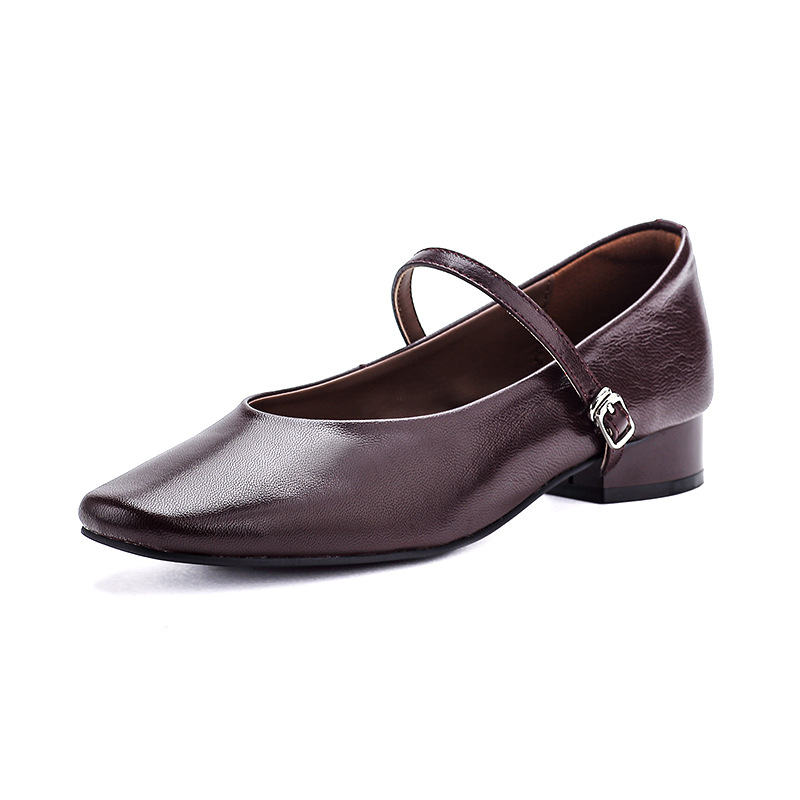 Kids Shoes Women - 3cm Genuine Leather Hollow Rubber Shoes