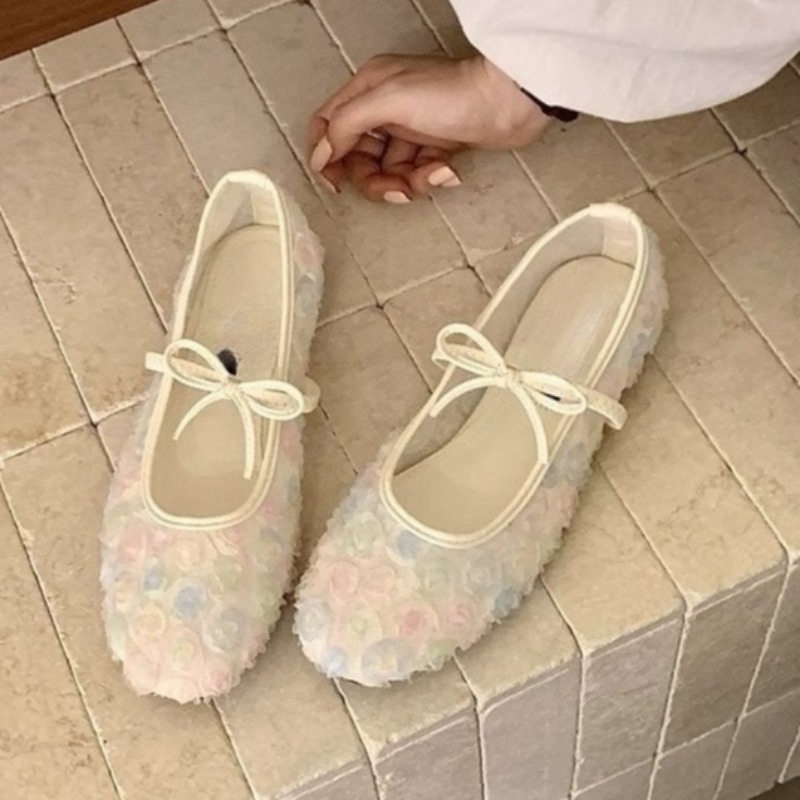 Slingback Pumps Women - Gentle New Chinese Rose Mesh Mary