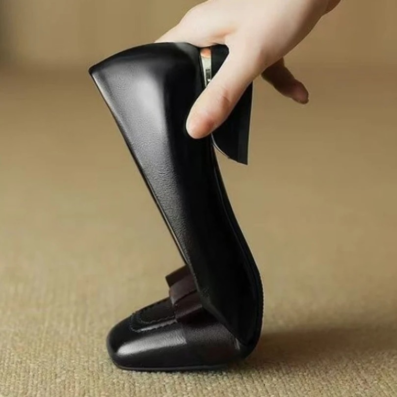 Flat Shoes Women Low Heel Pump - Women Shoes Elegant ulasan dan harga