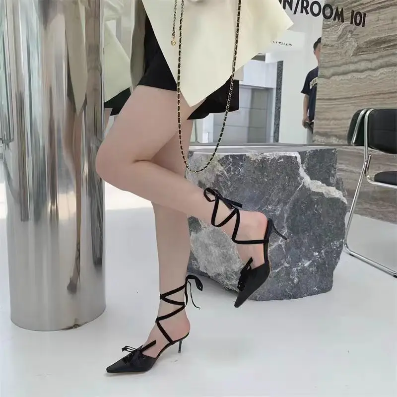 2026 New Kitten Heels Pointed  - Kids Shoes Women ulasan dan harga