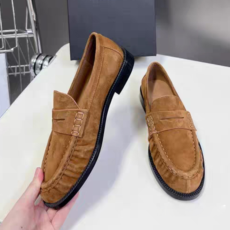 New Women Loafers Round Toe To - Women Shoes For Walking ulasan dan harga
