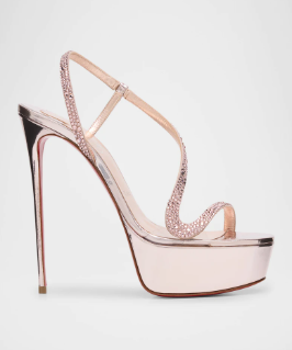 Metallic Leather Platform Stil - Women'S Shoes Quality ulasan dan harga