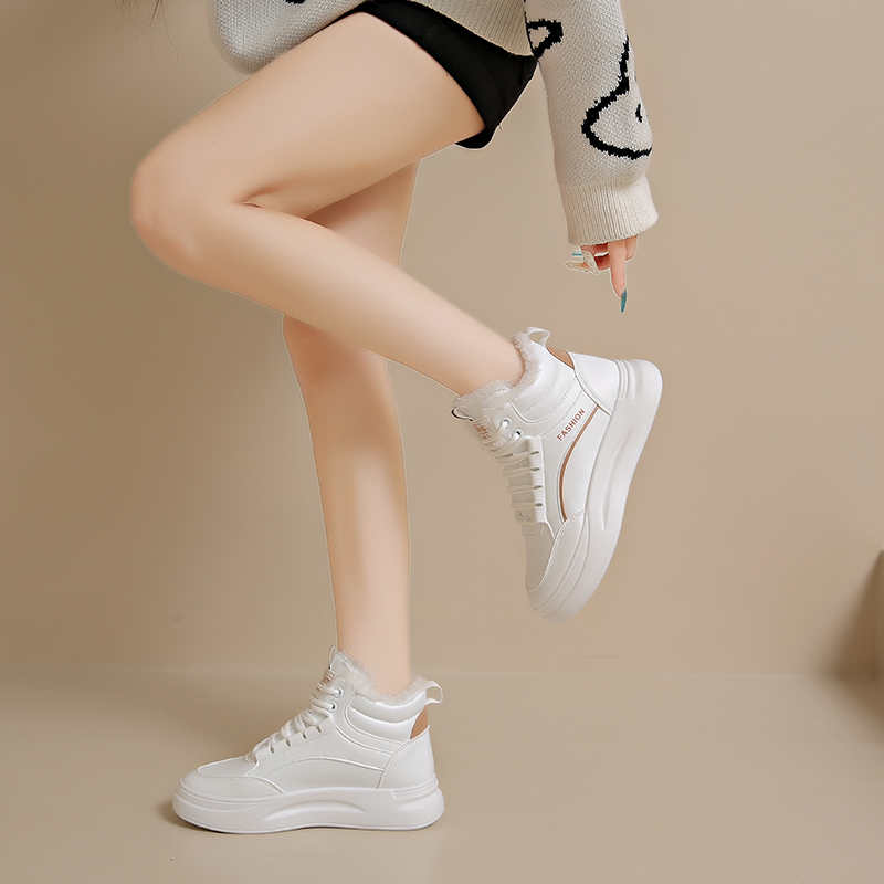 High-top Lace-up Luxury Vulcan - Women'S Shoes To Buy ulasan dan harga