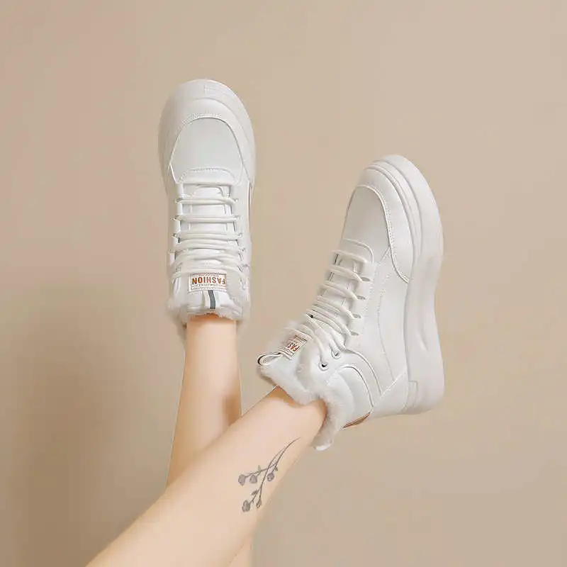 High-top Lace-up Luxury Vulcan - Women'S Shoes To Buy ulasan dan harga