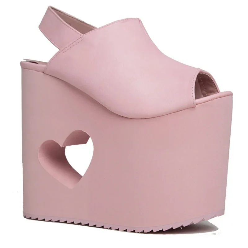 Platform Back Strap High Heel  - Kids Shoes Women ulasan dan harga