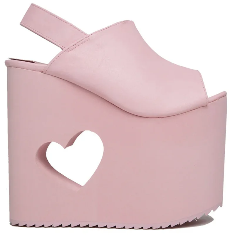 Platform Back Strap High Heel  - Kids Shoes Women ulasan dan harga