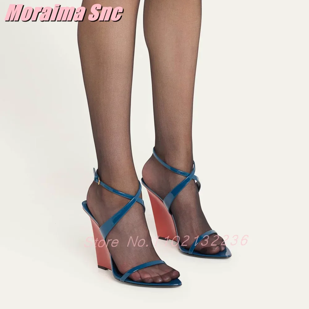 Mixed Colors Wedges Sandals Pa - Kids Shoes Women ulasan dan harga