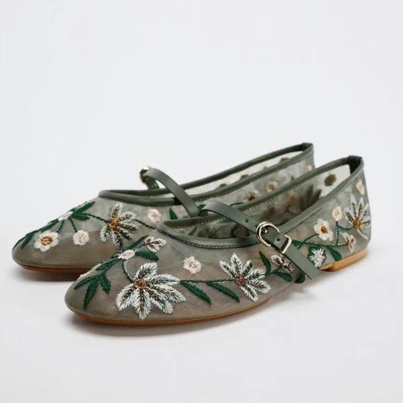 2026 Autumn New Women's Shoes  - Pointed Toe Flat ulasan dan harga