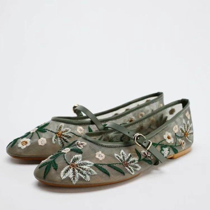 2026 Autumn New Women's Shoes  - Pointed Toe Flat ulasan dan harga