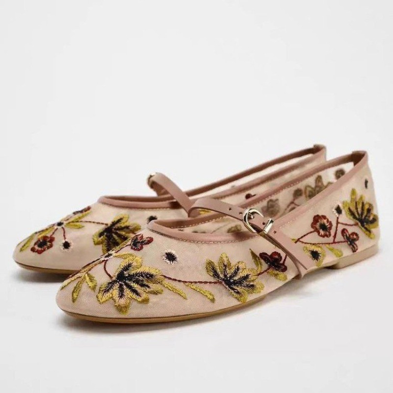 2026 Autumn New Women's Shoes  - Pointed Toe Flat ulasan dan harga