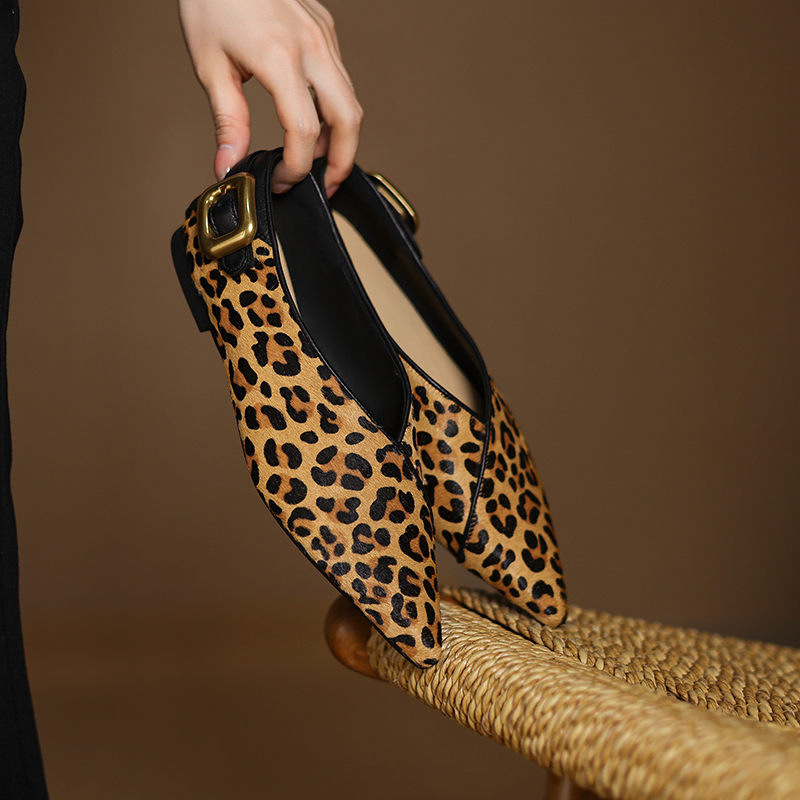 2026 New Spring Trend Genuine  - Pointed Toe Flat ulasan dan harga