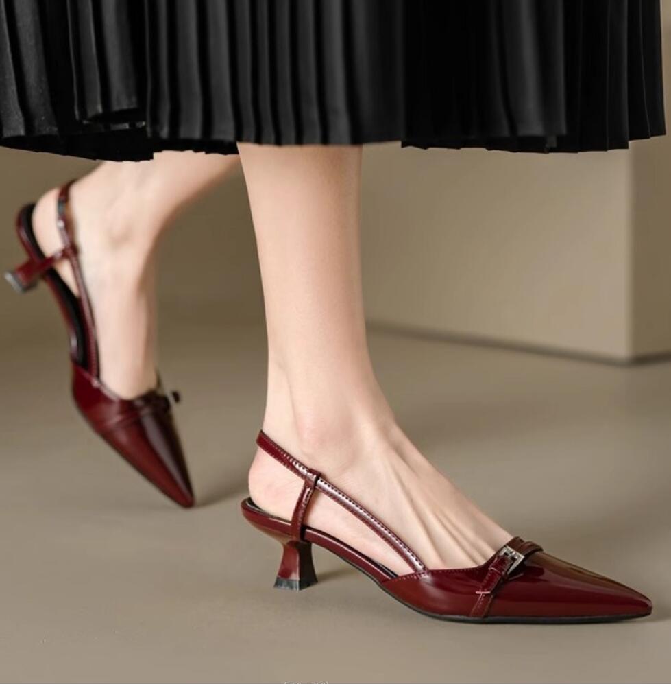 Designer Summer Brand Pointed  - Women Shoes Ysl ulasan dan harga