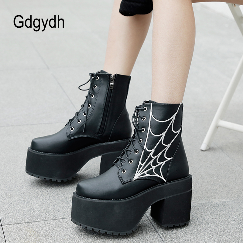 Gdgydh Fashion Cobweb Gothic B - Women'S Shoes In The 90S ulasan dan harga