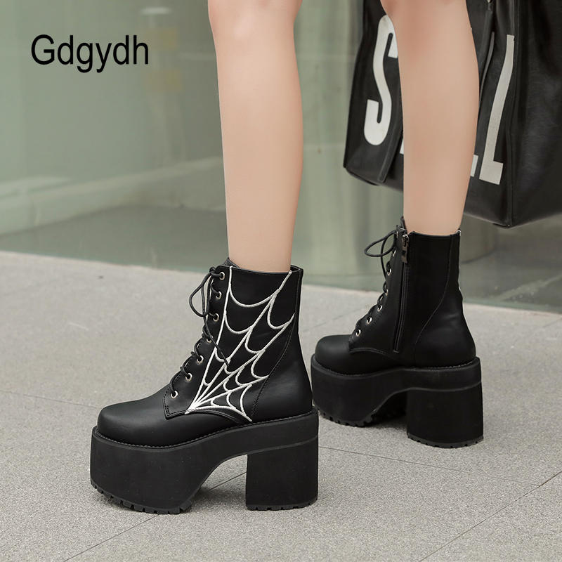 Gdgydh Fashion Cobweb Gothic B - Women'S Shoes In The 90S ulasan dan harga