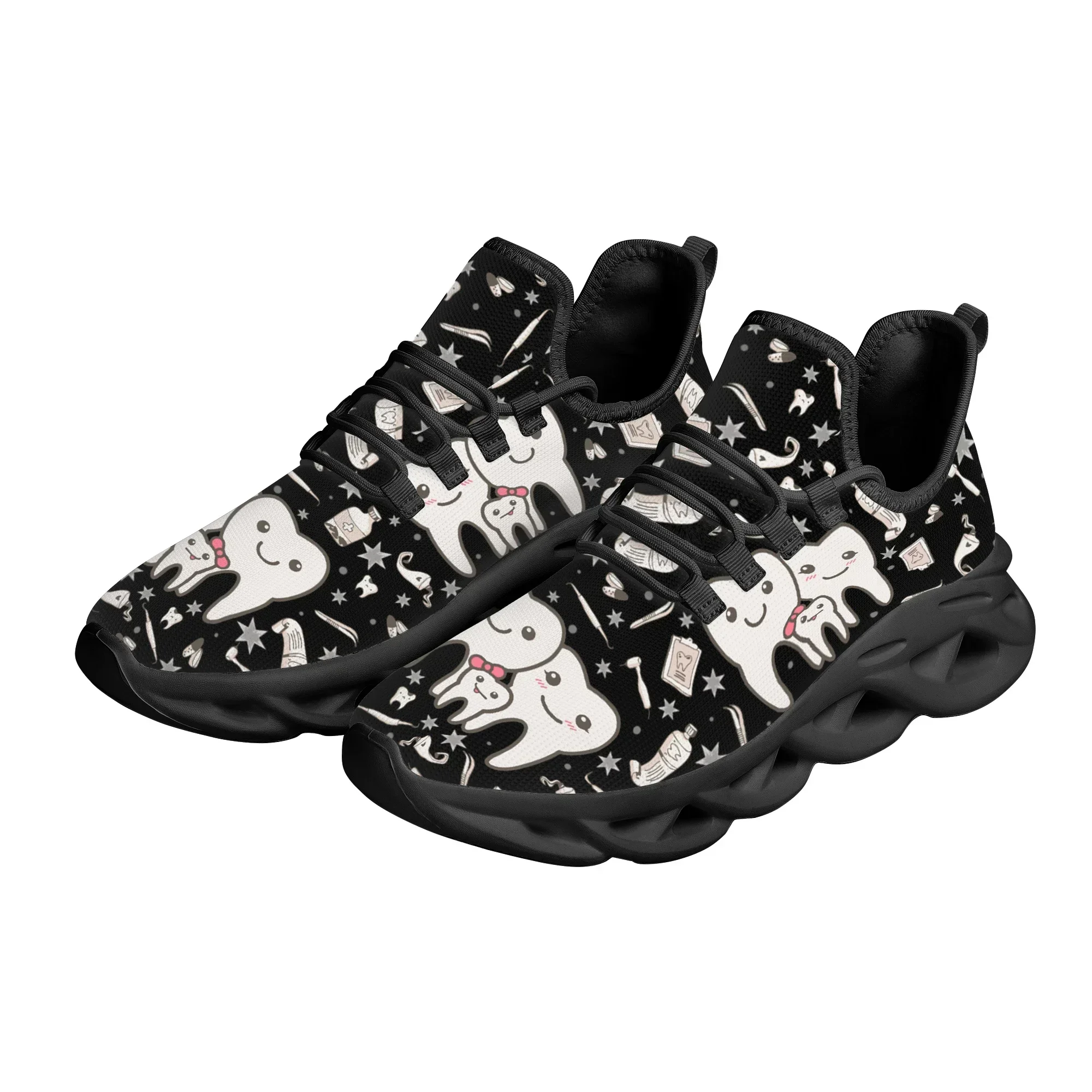 Cute Dental Design Sneakers La - Women Shoes For Walking ulasan dan harga