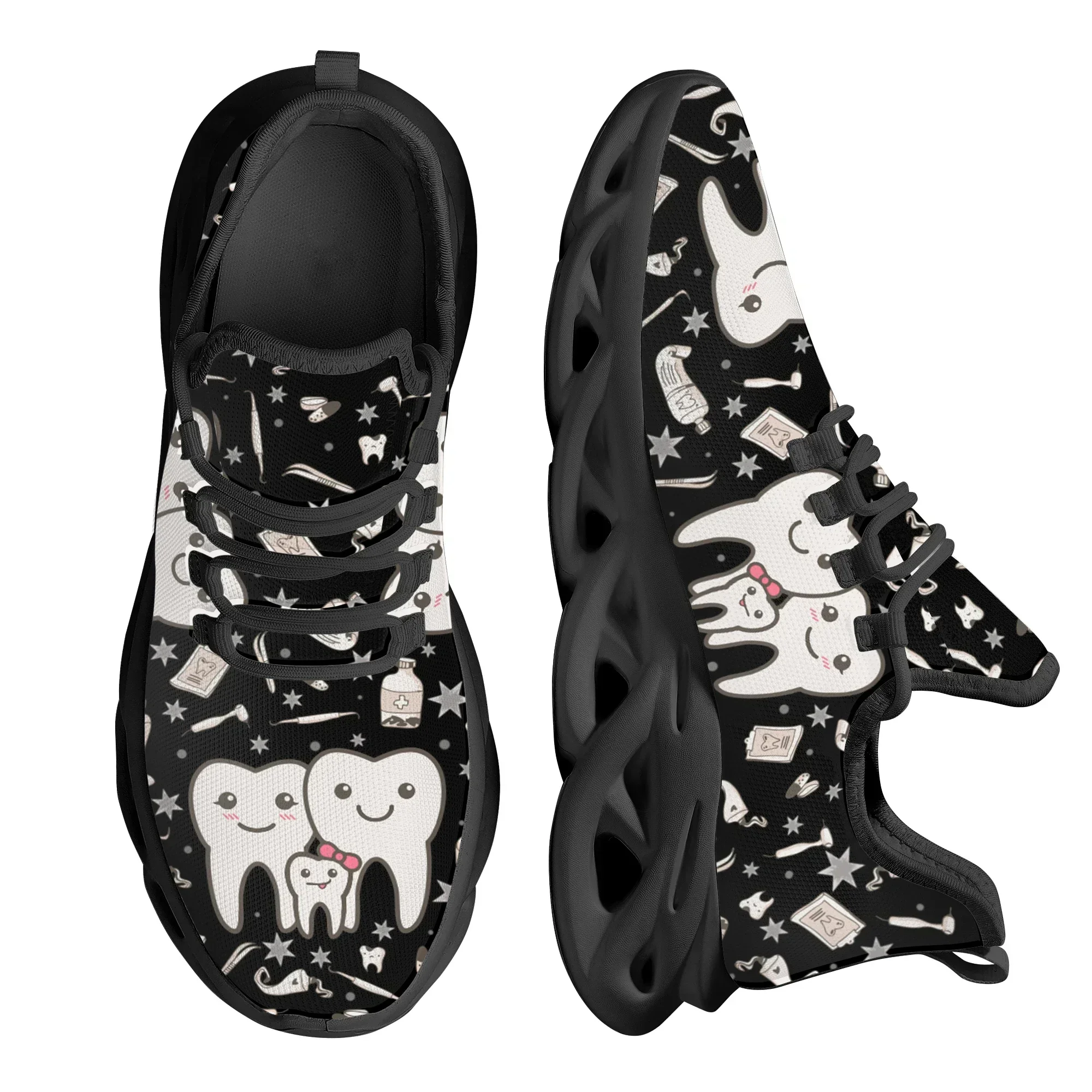 Cute Dental Design Sneakers La - Women Shoes For Walking ulasan dan harga