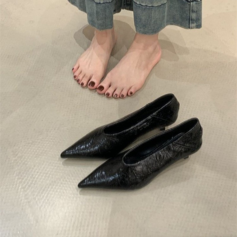 2025 Autumn New Commuter Wind  - Pointed Toe Flat ulasan dan harga