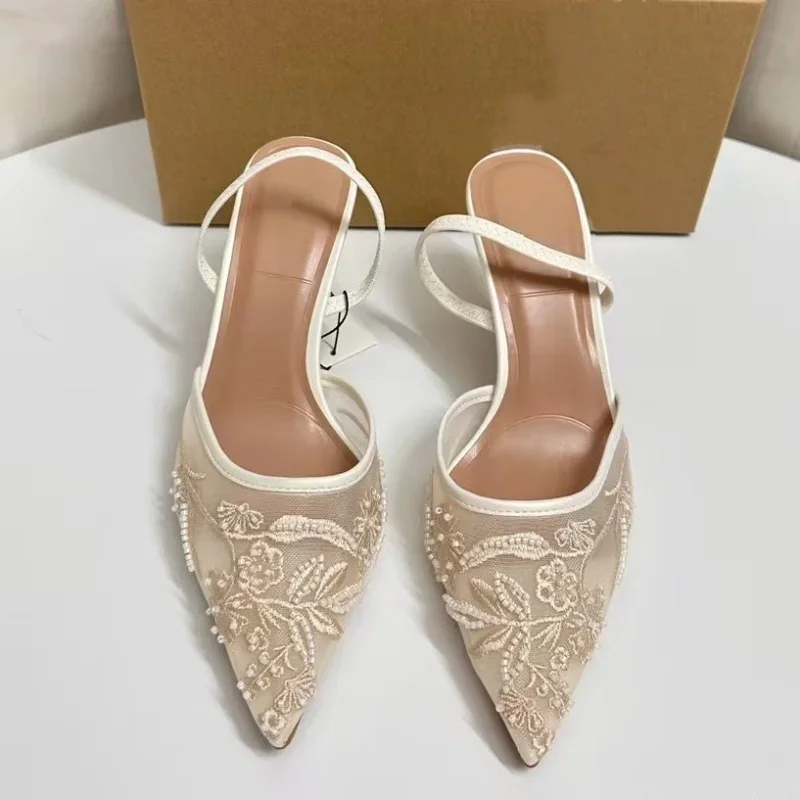 Brand Designer White Women Wed - Women Shoes Zara ulasan dan harga