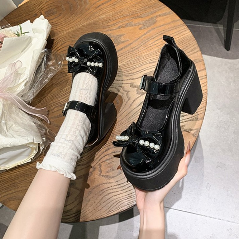 2026 Lolita Shoes Black Super  - Slingback Pumps Women ulasan dan harga