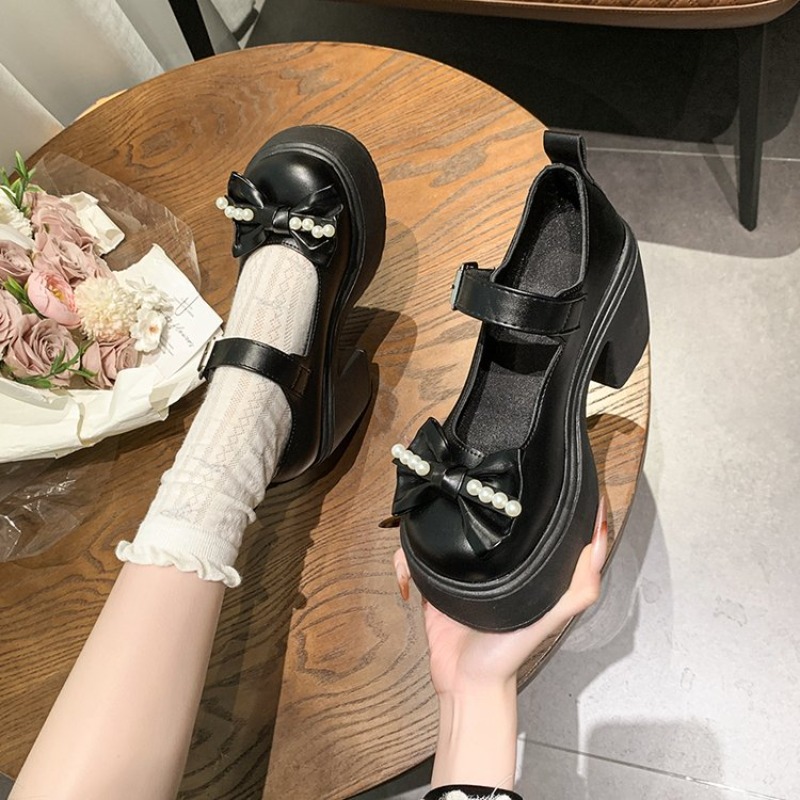 2026 Lolita Shoes Black Super  - Slingback Pumps Women ulasan dan harga