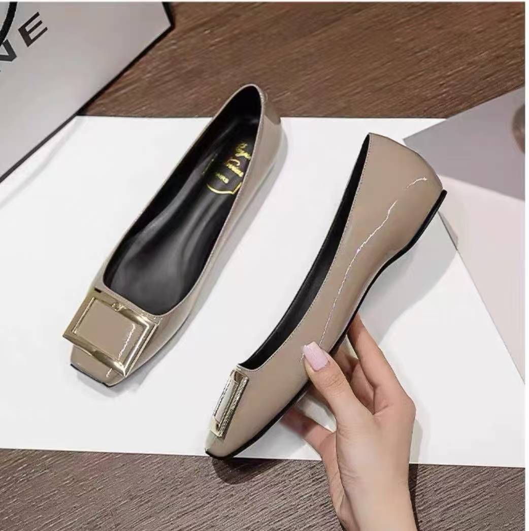 2025 new flat shoes, women's b - Pointed Toe Flat ulasan dan harga