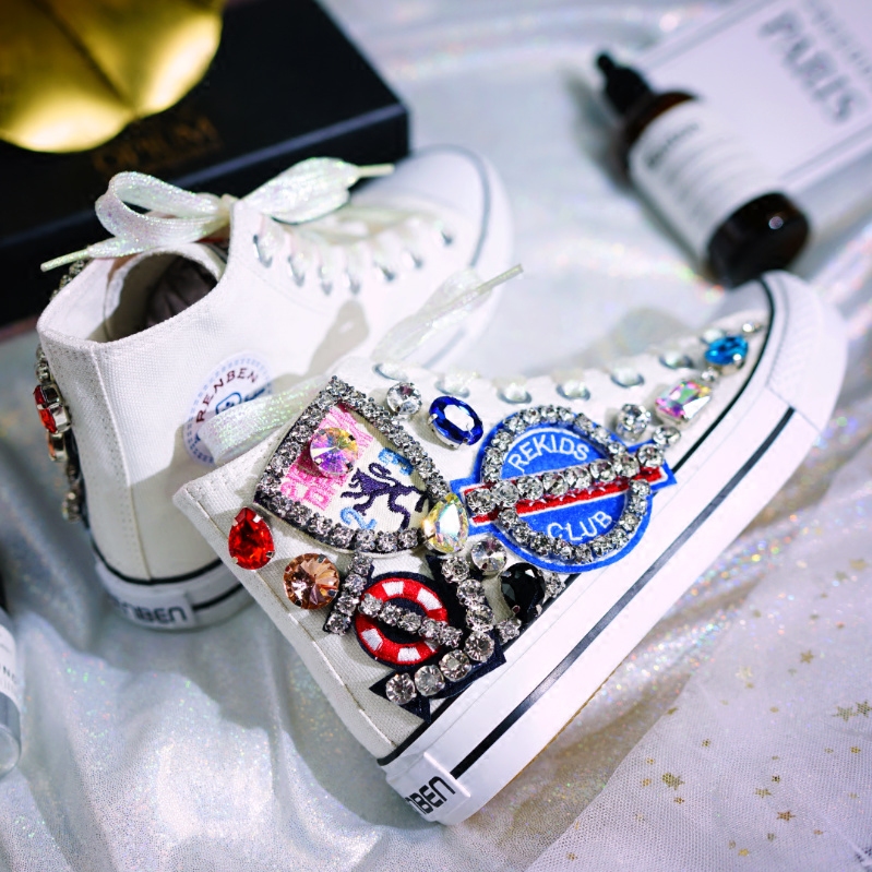 Woman Canvas Shoes Flat Platfo - Women Shoes Ysl ulasan dan harga