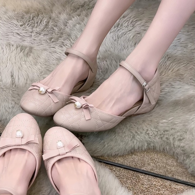 French Baotou Sandals Women 20 - Pointed Toe Flat ulasan dan harga