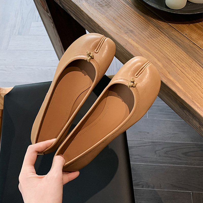 Women's Vintage Split Toe Mary - Women Shoes For Walking ulasan dan harga