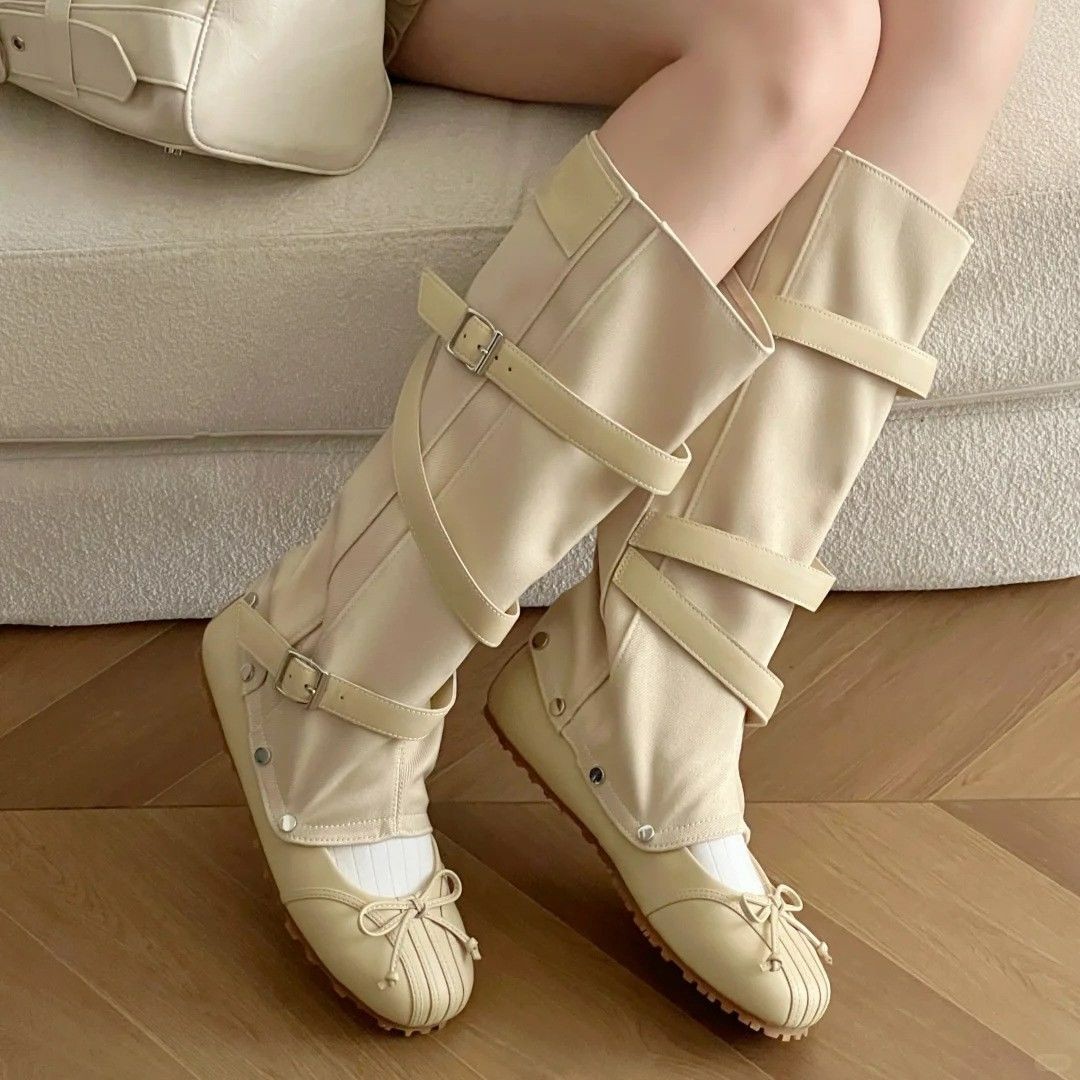 New Detachable Twoway Ballet B - Pointed Toe Flat ulasan dan harga