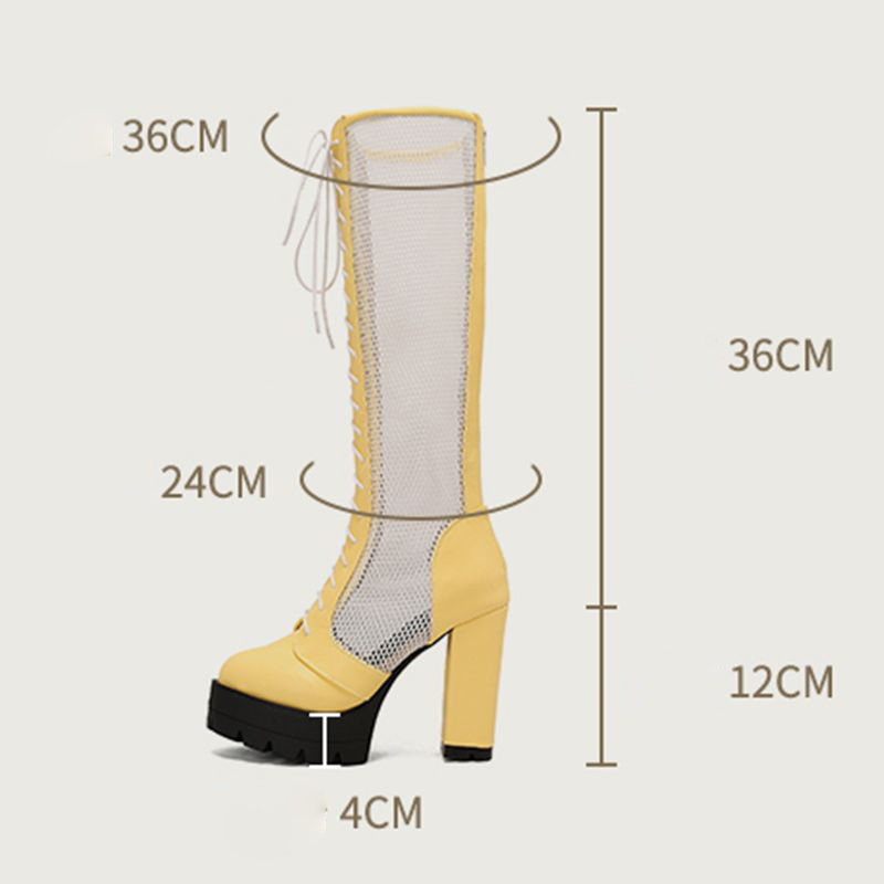 ORCHA LISA Sexy Women's Knee H - High Knee Heel Boots ulasan dan harga