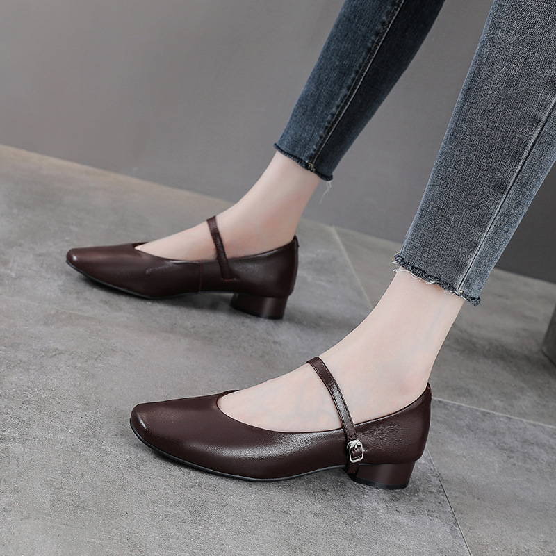 3cm Genuine Leather Hollow Rub - Kids Shoes Women ulasan dan harga