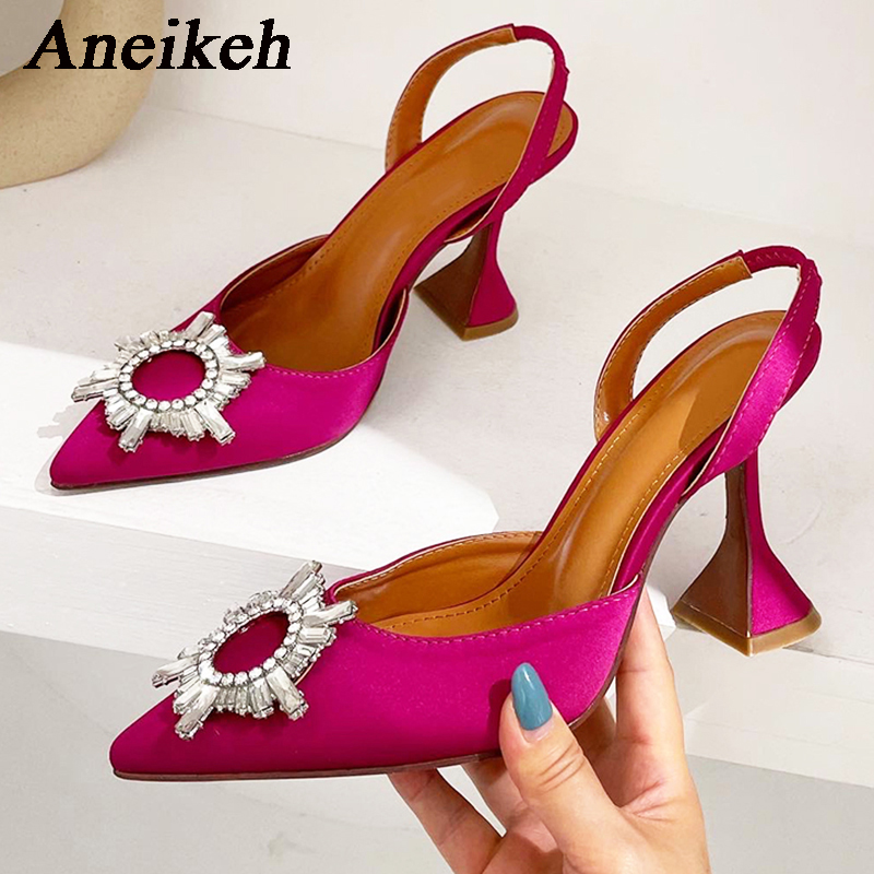 Aneikeh Brand Women Silk High  - Women Shoes Zara ulasan dan harga