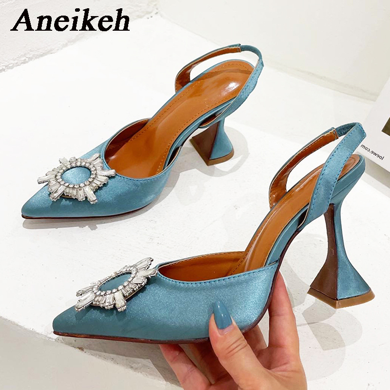 Aneikeh Brand Women Silk High  - Women Shoes Zara ulasan dan harga