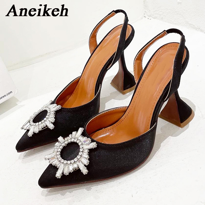 Aneikeh Brand Women Silk High  - Women Shoes Zara ulasan dan harga