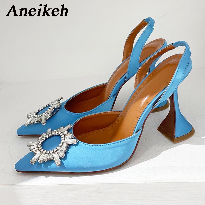 Aneikeh Brand Women Silk High  - Women Shoes Zara ulasan dan harga
