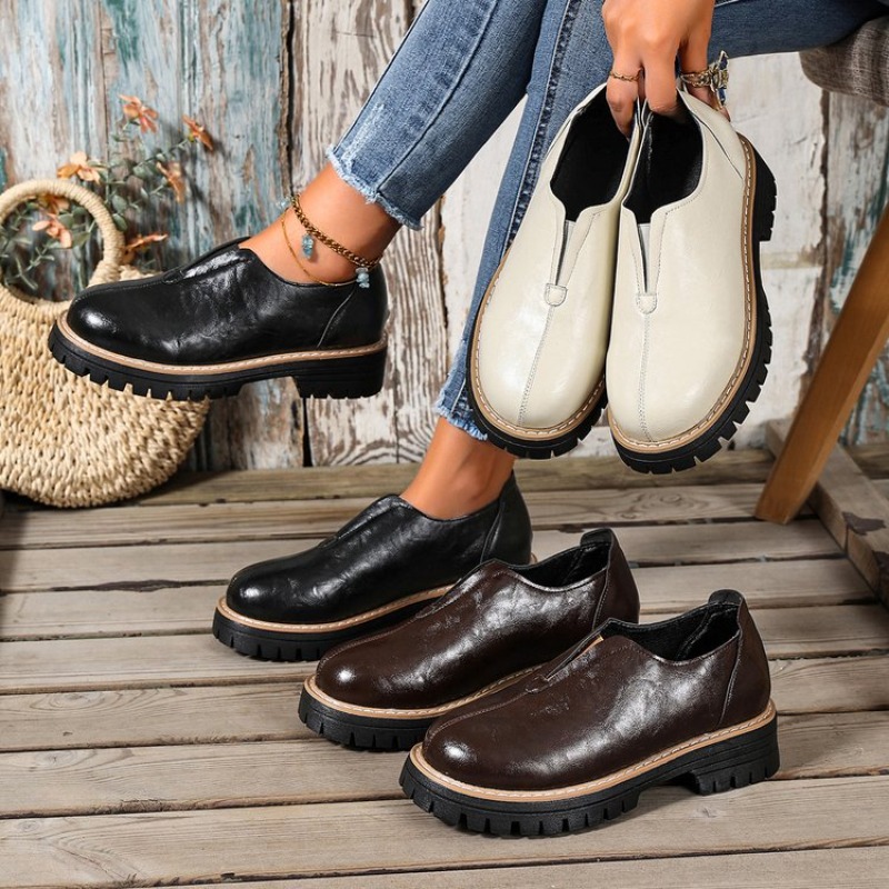 Retro British Style Women's Sh - Women Shoes For Walking ulasan dan harga