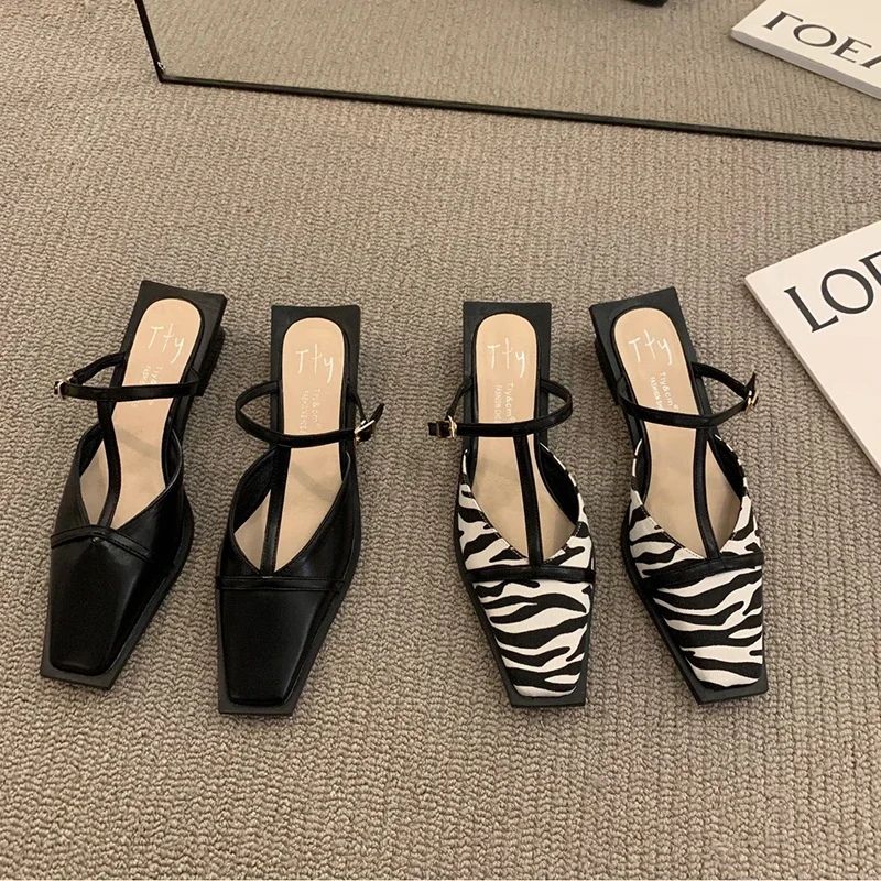 2024 Summer Women Mules Slippe - Women Shoes Zara ulasan dan harga