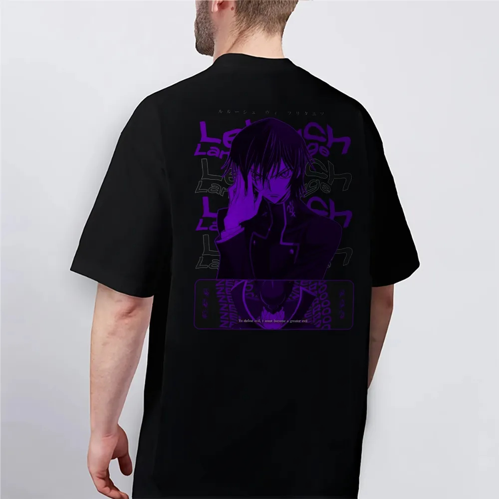 New Code Geass T-Shirt Lelouch - Women Shoes Quote ulasan dan harga