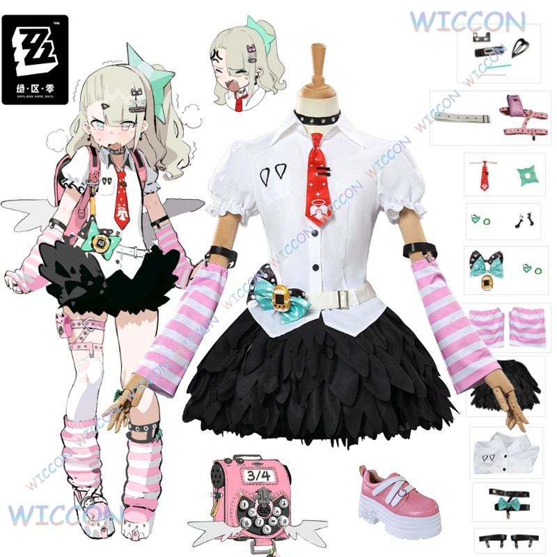 Game Zenless Zone Zero Cosplay - Women'S Shoes Zone ulasan dan harga