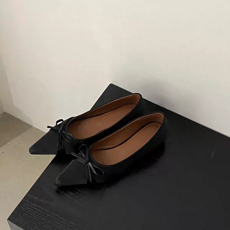 Summer New Style Chiffon Fashi - Pointed Toe Flat ulasan dan harga